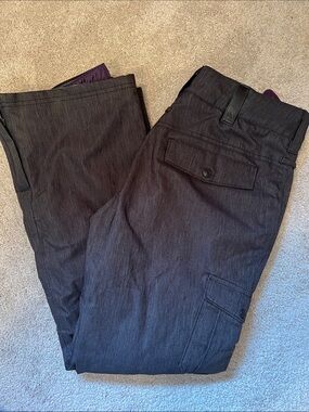 Aperture Women's Dark Charcoal Straight Leg Snow Pants